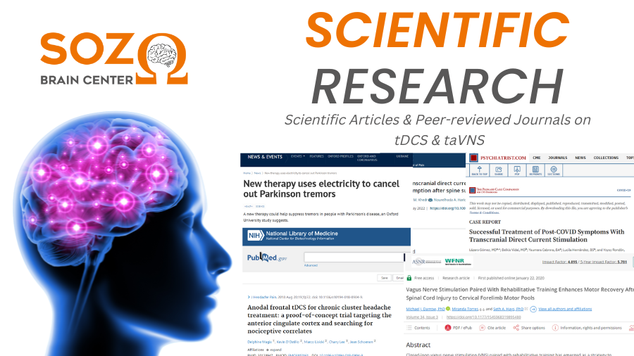 Scientific Articles and Peer-reviewed Journals on tDCS & taVNS